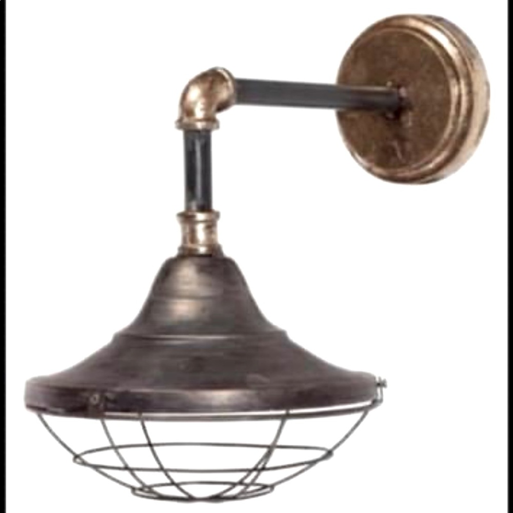 3-Farmhouse Style Armed Sconces Light fixtures